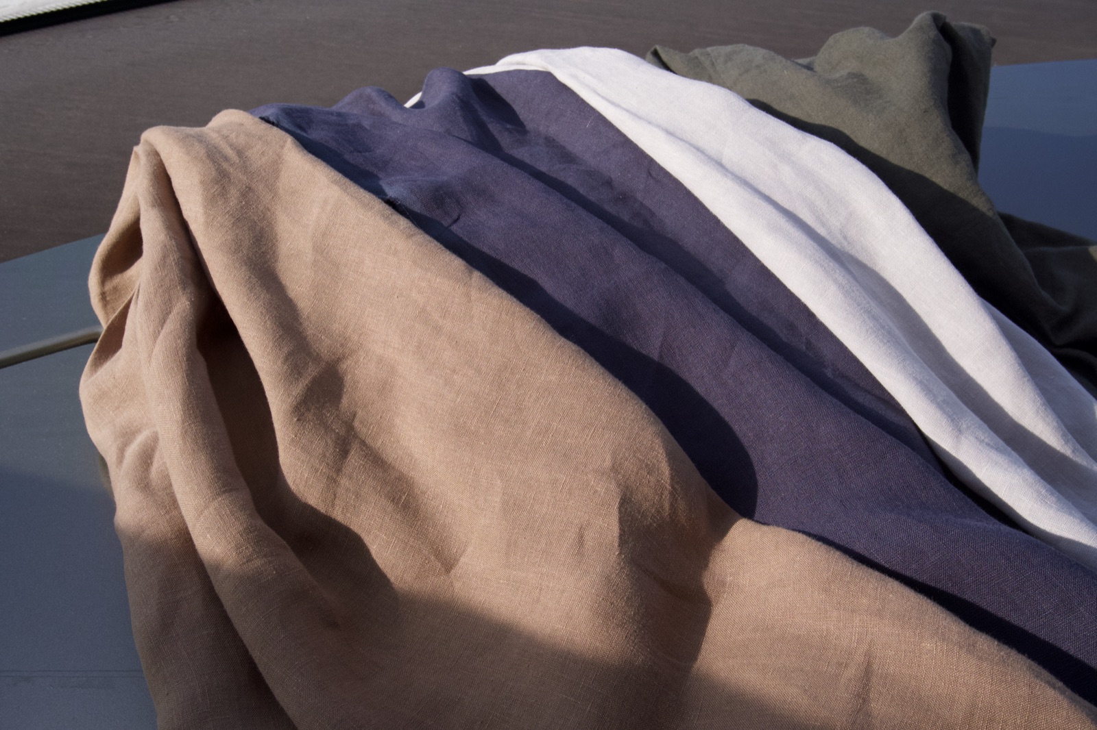 Linen drape
