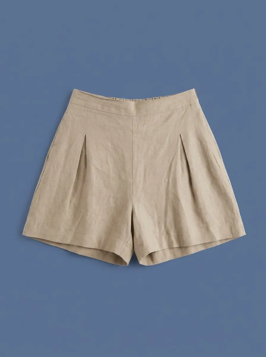 Women's Linen Shorts